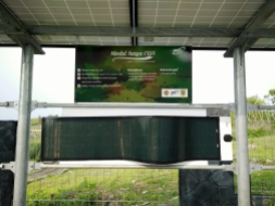 Display Solar Panel di Baron Techno Park